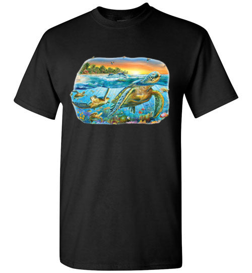 Sea Turtle Graphic Tee Shirt