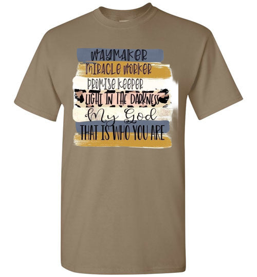 Way Maker Miracle Worker Christian Tee Shirt Top