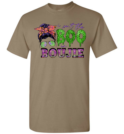 i Put The Boo In Boujie Fall Halloween Tee Shirt Top T-Shirt