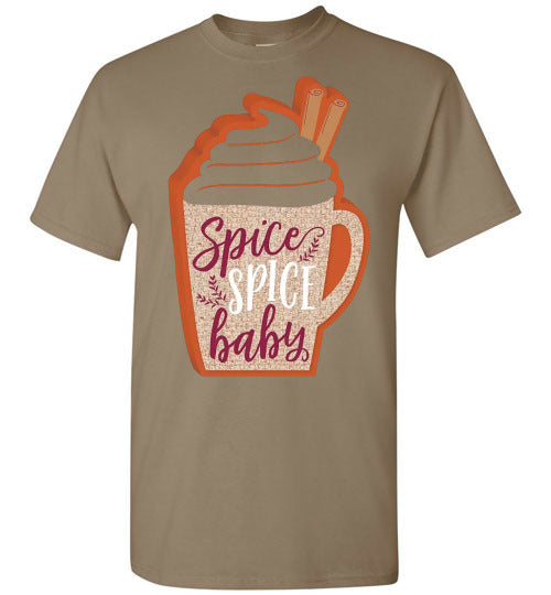 Pumpkin Spice Spice Baby Tee Shirt Top T-Shirt