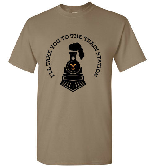 I'll Take You To The Train Station Tee Shirt Top