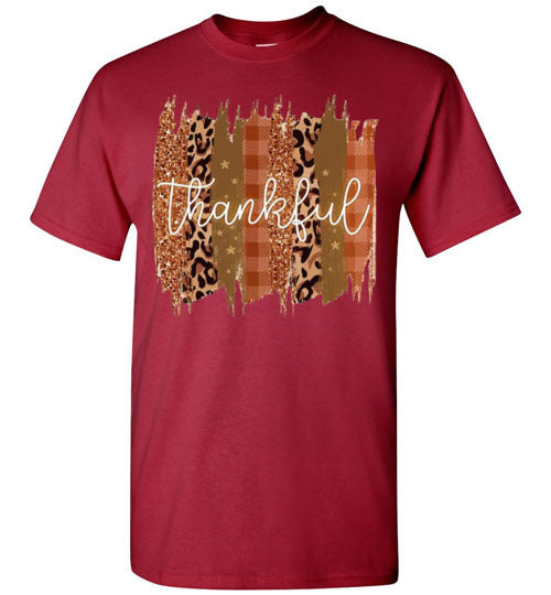 Thankful Fall Graphic Tee Shirt Top