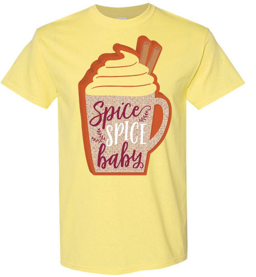 Pumpkin Spice Spice Baby Tee Shirt Top T-Shirt