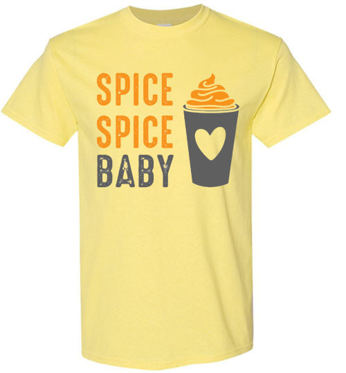 Pumpkin Spice Spice Baby Fall Tee Shirt Top T-Shirt