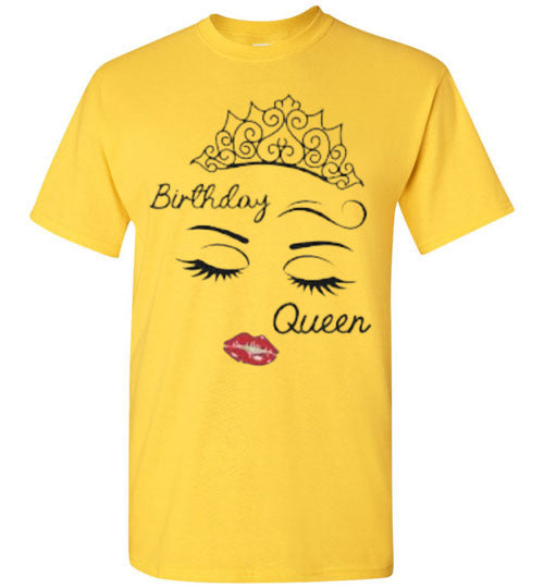 Birthday Queen Shirt Tee Top T-Shirt