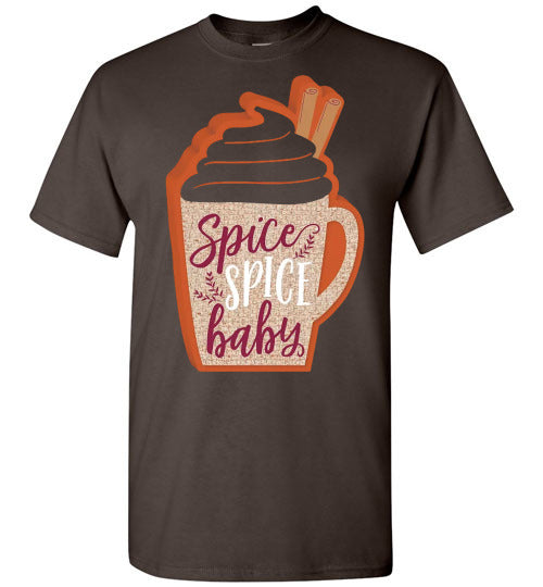 Pumpkin Spice Spice Baby Tee Shirt Top T-Shirt