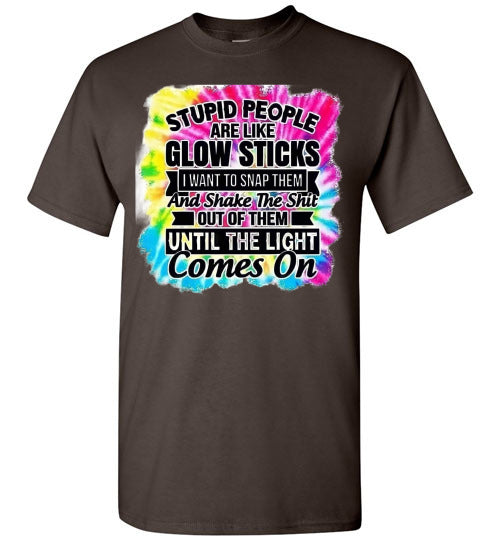 Funny Stupid People Tee Shirt Top T-Shirt