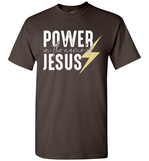 Power In The Name Of Jesus Christian Tee Shirt Top