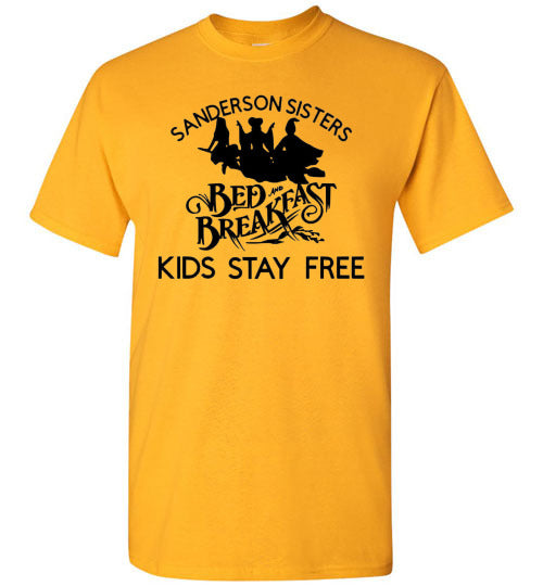 Sanderson Sisters Bed And Breakfast Halloween Witch Graphic Top Shirt