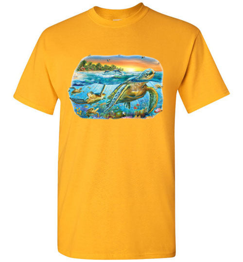 Sea Turtle Graphic Tee Shirt