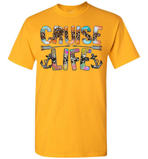 Cruise Life Graphic Tee Shirt Top