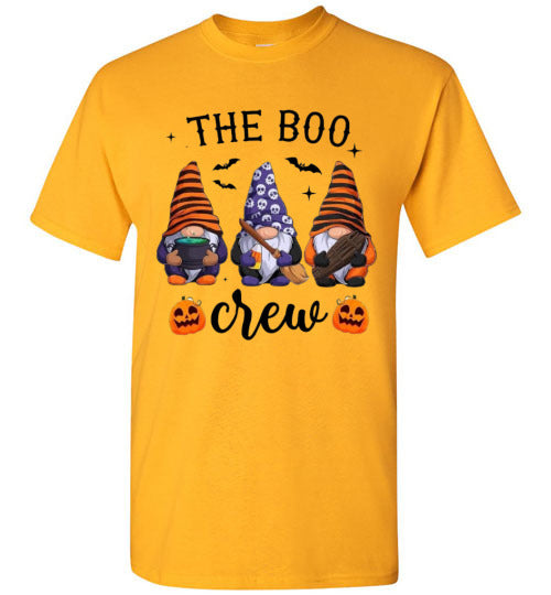 The Boo Crew Gnome Halloween Tee Shirt Top