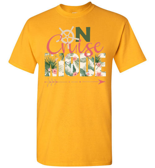 On Cruise Mode Graphic Tee Shirt Top