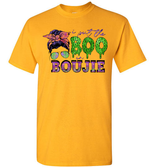 i Put The Boo In Boujie Fall Halloween Tee Shirt Top T-Shirt