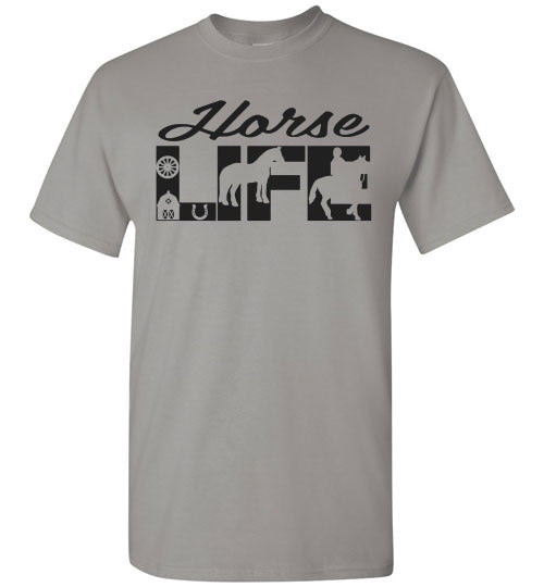 Horse Life Country Graphic Tee Shirt Top