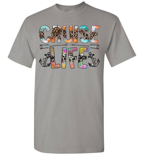 Cruise Life Graphic Tee Shirt Top