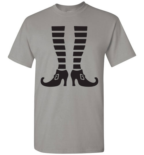 Witch Legs Halloween Tee Shirt Top T-SHirt