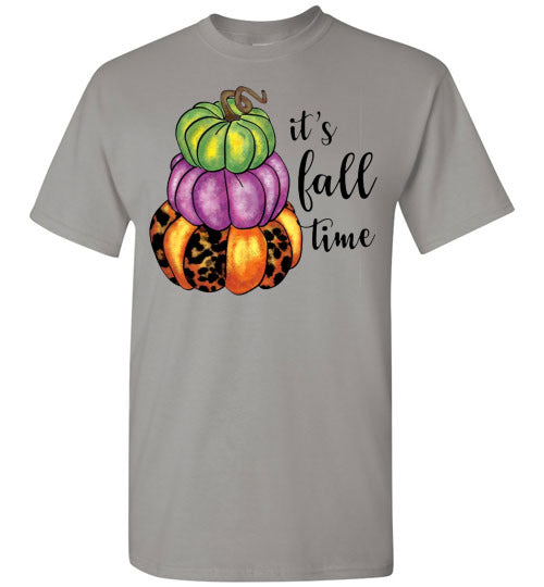 It's Fall Time Tee Shirt Pumpkin Top T-Shirt