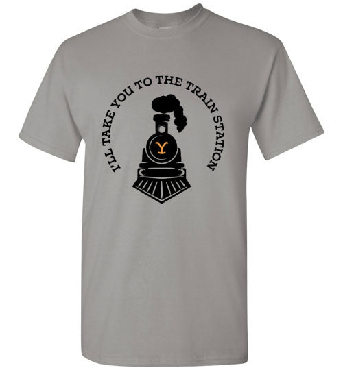 I'll Take You To The Train Station Tee Shirt Top