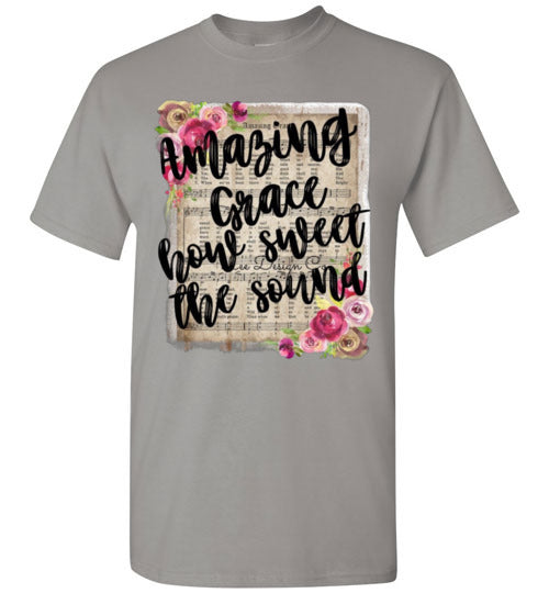 Amazing Grace Christian Tee Shirt Top T-Shirt
