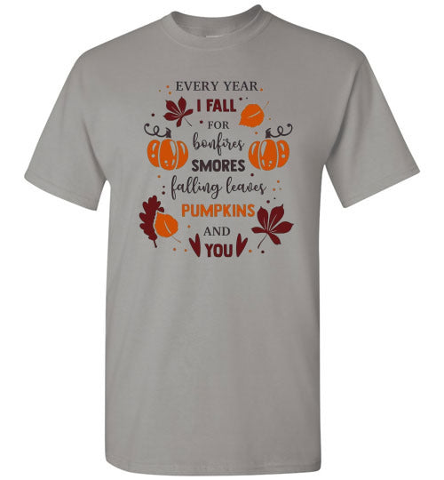 Fall Autumn Graphic Tee Shirt Top