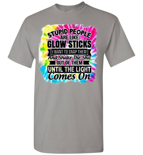 Funny Stupid People Tee Shirt Top T-Shirt