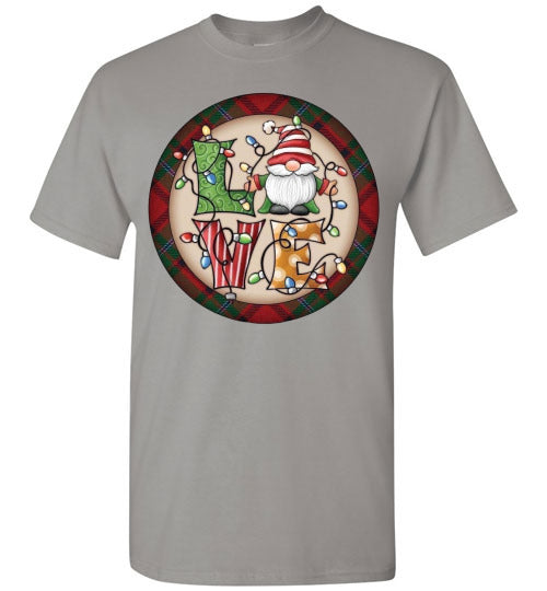 Love Christmas Holiday Tee Shirt Top T-Shirt