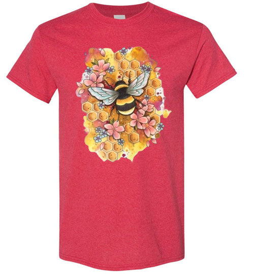Bee Tee Shirt Top T-Shirt