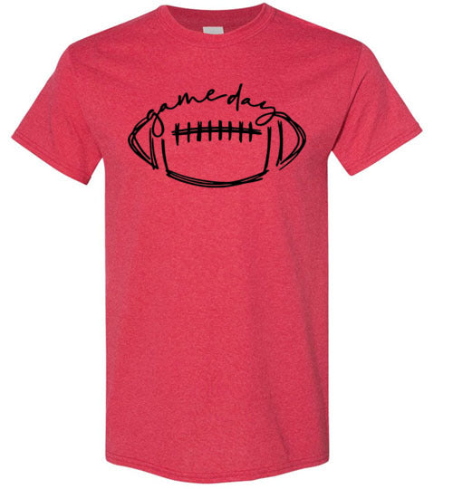 Gameday Football Sports Tee Shirt Top T-Shirt