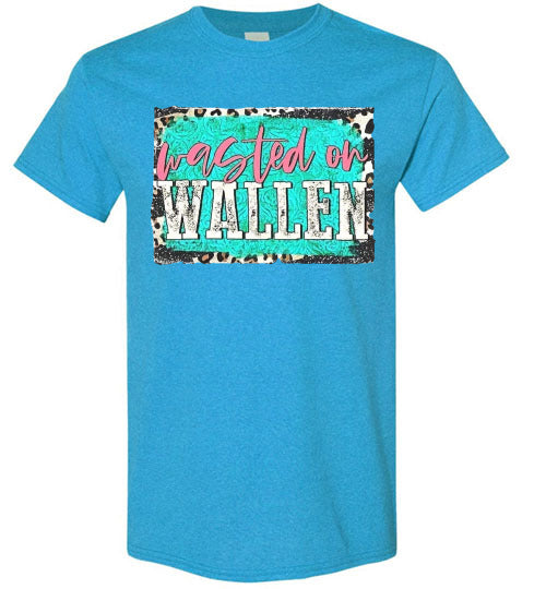 Wasted On Wallen Morgan Tee Shirt Top T-Shirt