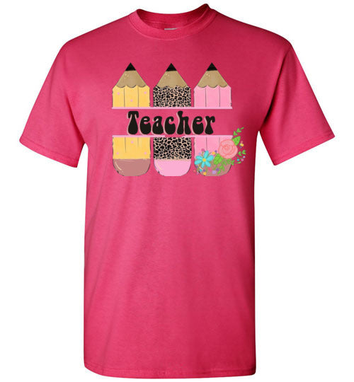 Teacher Graphic Design Tee Shirt Top