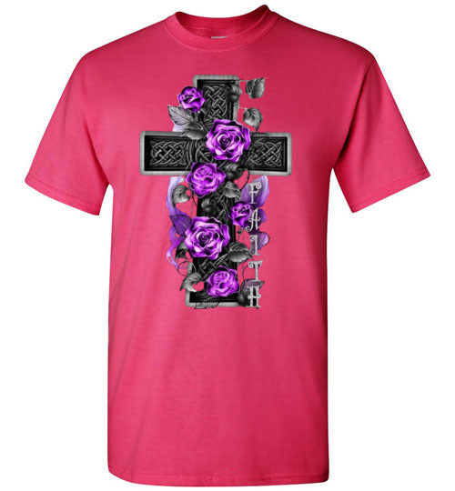 Cross Faith Christian Tee Shirt Top T-Shirt