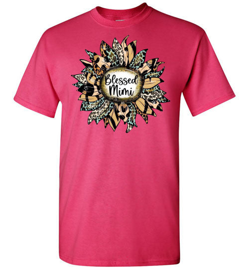 Blessed Mimi Grandmother Grandma Tee Shirt Top T-Shirt