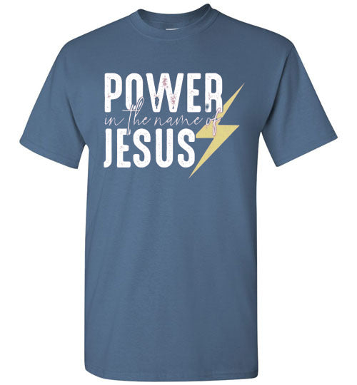 Power In The Name Of Jesus Christian Tee Shirt Top