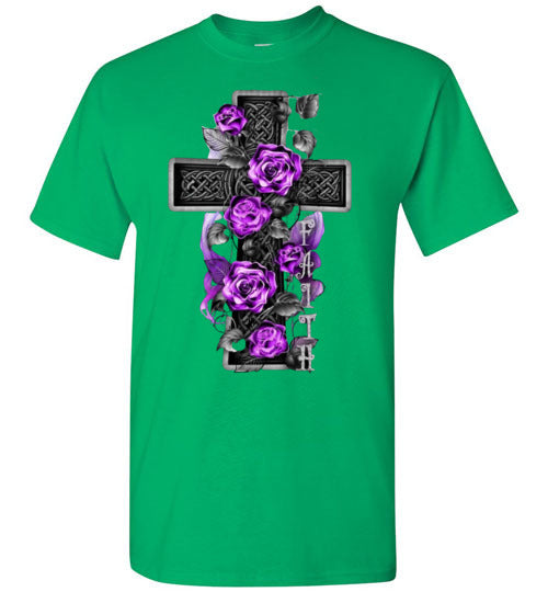 Cross Faith Christian Tee Shirt Top T-Shirt
