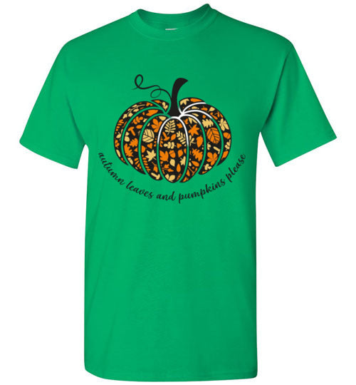 Pumpkin Fall Tee Shirt Graphic Top T-Shirt