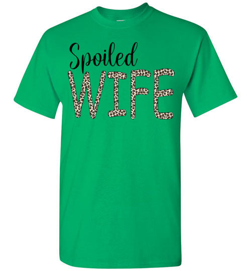 Spoiled Wife Funny Tee Shirt Top T-Shirt
