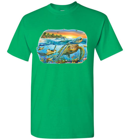Sea Turtle Graphic Tee Shirt