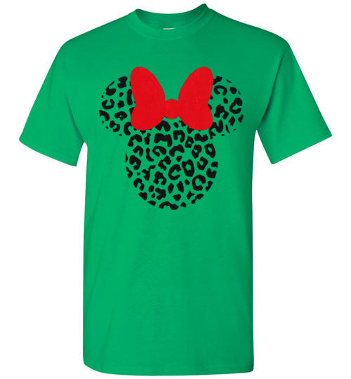 Leopard Mouse Tee Shirt Top