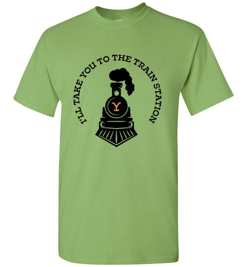 I'll Take You To The Train Station Tee Shirt Top