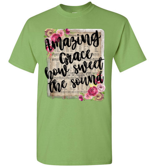 Amazing Grace Christian Tee Shirt Top T-Shirt