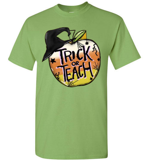 Trick Or Teach Graphic Tee Shirt Top T-Shirt