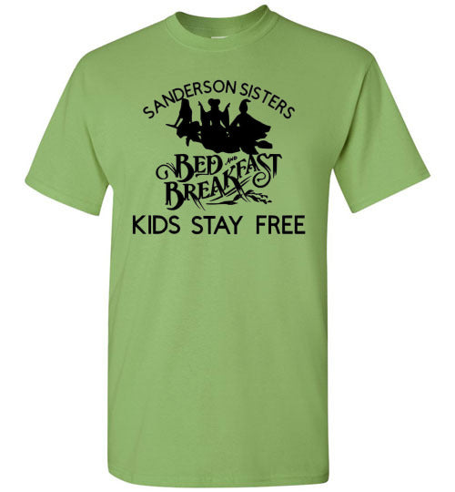 Sanderson Sisters Bed And Breakfast Halloween Witch Graphic Top Shirt