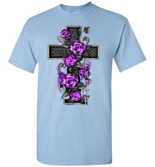 Cross Faith Christian Tee Shirt Top T-Shirt