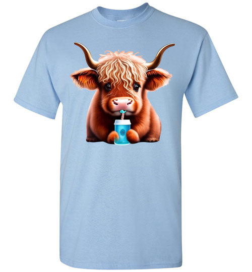 Baby Cow Country Tee Shirt Top T-Shirt
