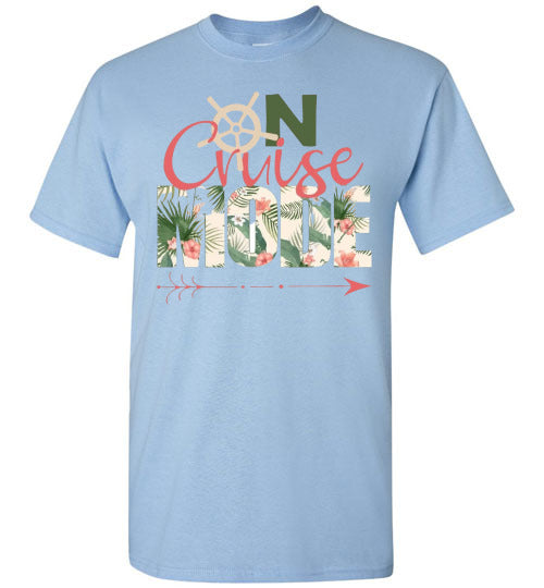 On Cruise Mode Graphic Tee Shirt Top