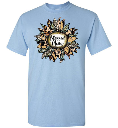 Blessed Mimi Grandmother Grandma Tee Shirt Top T-Shirt