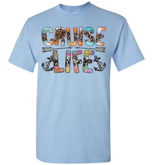 Cruise Life Graphic Tee Shirt Top