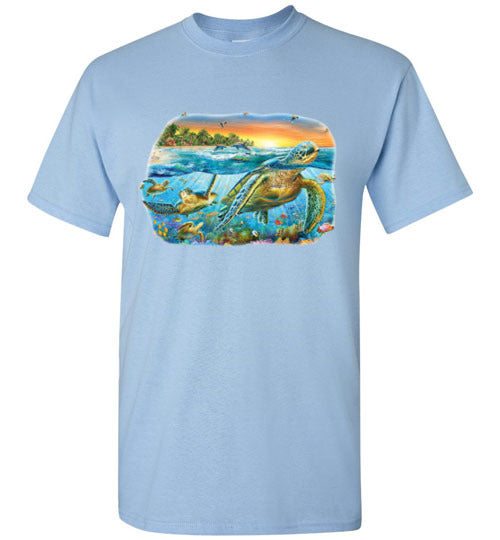 Sea Turtle Graphic Tee Shirt