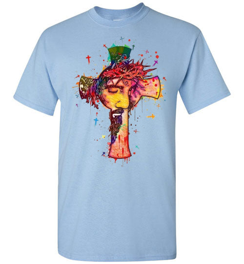 Christian Cross Jesus Tee Shirt Top T-Shirt